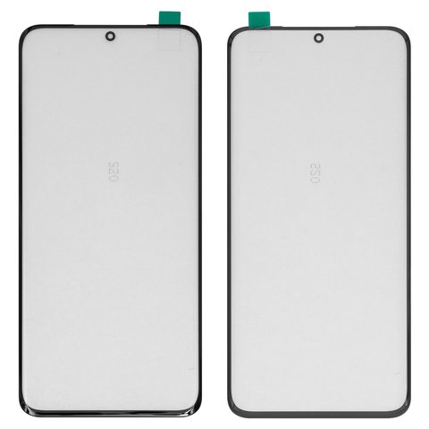 Vidrio de carcasa G+OCA PRO puede usarse con Samsung G980 Galaxy S20, G981 Galaxy S20 5G, con película OCA, negro