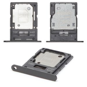 Sujetador de tarjeta SIM puede usarse con Samsung A155 Galaxy A15, negro, dual SIM, brave black