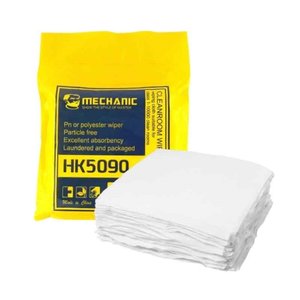 Toalla de microfibra Mechanic HK5090, para eliminar polvo y huellas, 400 uds., 100*100 mm