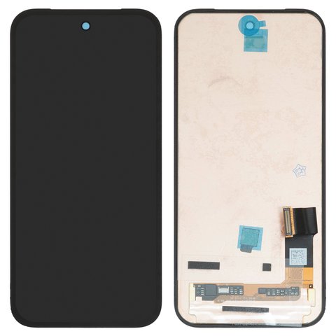 Pantalla LCD puede usarse con Google Pixel 9a, negro, sin marco, original vidrio reemplazado , GXQ96, GTF7P, G3Y12