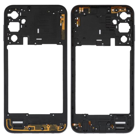 Parte media de carcasa puede usarse con Samsung A245 Galaxy A24, negra