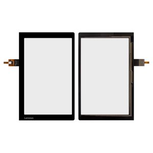 Сенсорний екран для Lenovo Yoga Tablet 3 X50 10" LTE, чорний, #101 2294