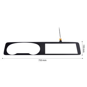 Ємнісне сенсорне скло для Mercedes Benz E220D W213 