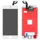 Дисплей для iPhone 6S Plus, белый, с рамкой, High Copy, HC