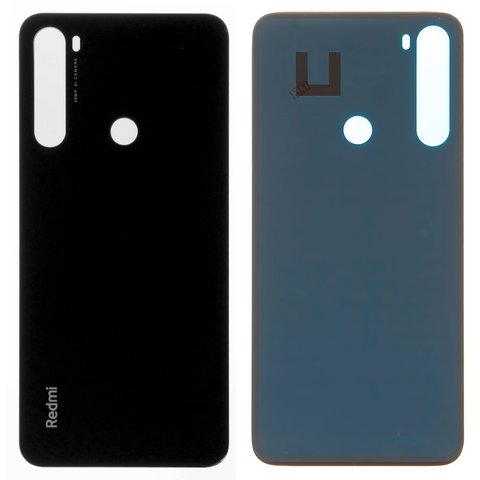 Задня панель корпуса для Xiaomi Redmi Note 8, чорна, M1908C3JH, M1908C3JG, M1908C3JI