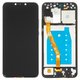 Дисплей для Huawei Nova 3i, P Smart Plus, чорний, з рамкою, High Copy