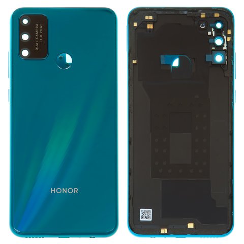 Задняя панель корпуса для Huawei Honor Play 9A, зеленая, со стеклом камеры, jasper Green, MOA AL00 MOA TL00 MED AL20 MOA AL20