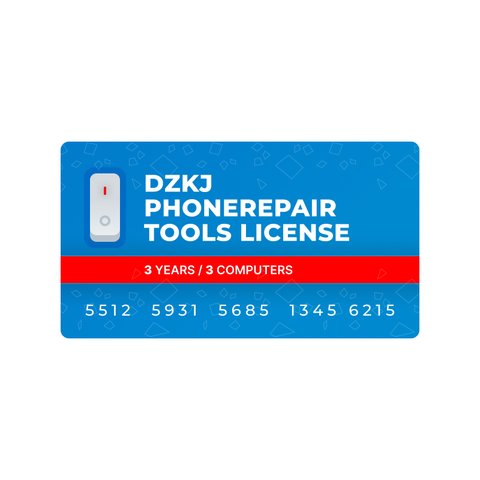 Ліцензія DZKJ PhoneRepair Tools 3 роки 3 комп'ютери 