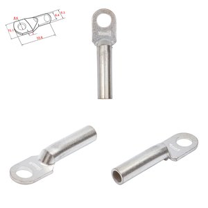 Наконечник DT 16, 8 мм, кільцевий, мідний, луджений, 16 мм²