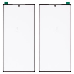 Скло корпуса G+OCA PRO для Samsung N985F Galaxy Note 20 Ultra, N986B Galaxy Note 20 Ultra 5G, з ОСА плівкою, чорне