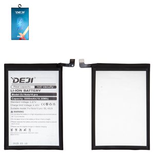 Аккумулятор Deji BL 49JX для Infinix Hot 30, Hot 50 Pro X6881 , Note 10 Pro, Note 11 Pro X697 , Li ion, 3,87 B, 5000 мАч