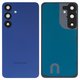 Задняя панель корпуса для Samsung S936 Galaxy S25 Plus, синяя, со стеклом камеры, с компонентами, Original (PRC), navy