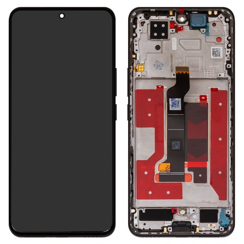 Дисплей для Huawei Honor 200, чорний, з рамкою, Original PRC , ELI AN00, ELI NX9