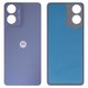 Задня панель корпуса для Motorola Moto G04s, чорна
