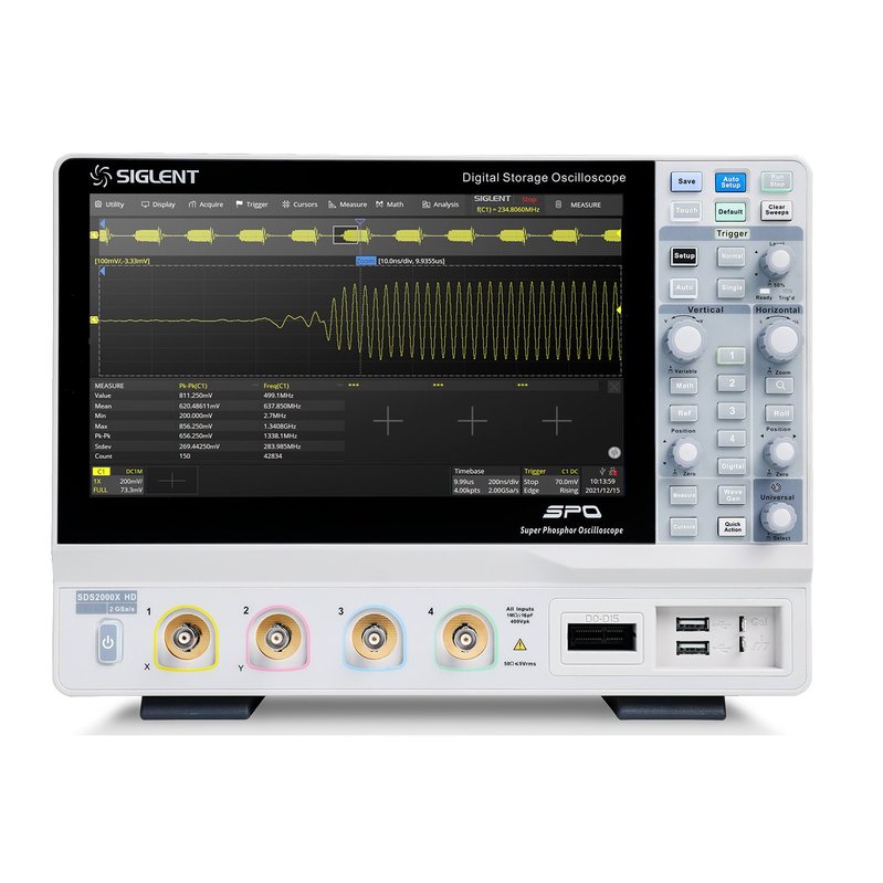 Програмне розширення «аналіз потужності» SIGLENT SDS2000HD-PA Зображення 1