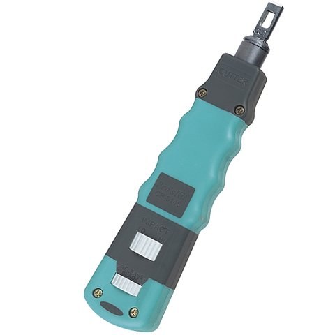Інструмент для розшивання кабелю Pro'sKit CP-3148 з голівками під плінти 110/88 та 66