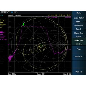 Програмне розширення SIGLENT SHA850 VNA
